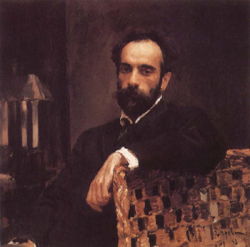 Valentin Serov Portrait of the Artist Isaac Levitan oil painting image